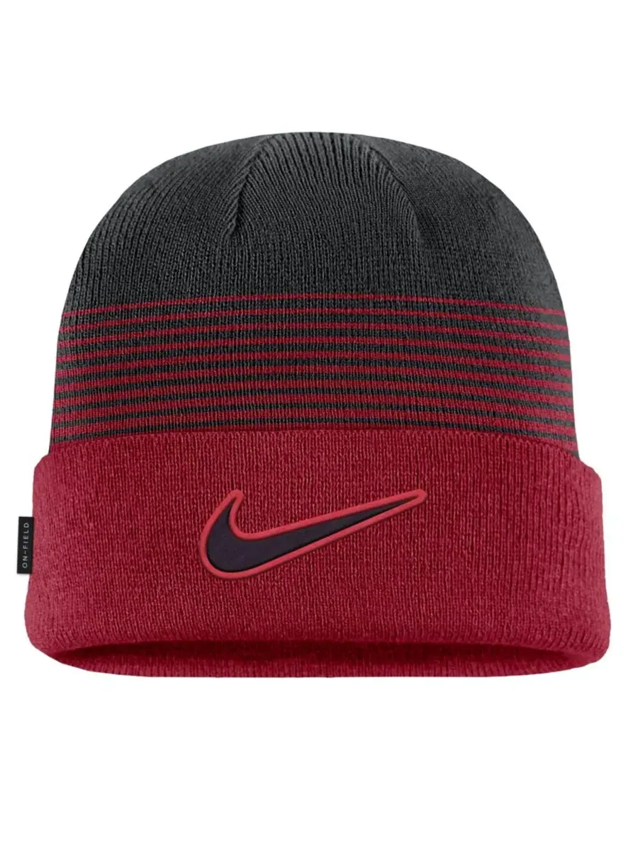 Шапка с отворотом South Carolina Gamecocks On-Field Gradient Terra Cuffed Nike — изображение 2 из 2, черный