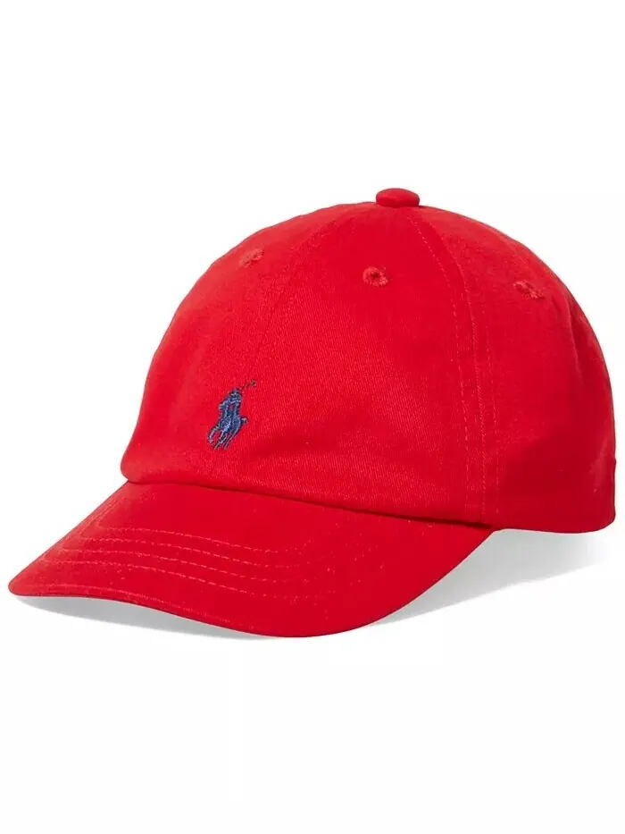 Бейсболка-кепка Chino из хлопка для мальчиков Polo Ralph Lauren