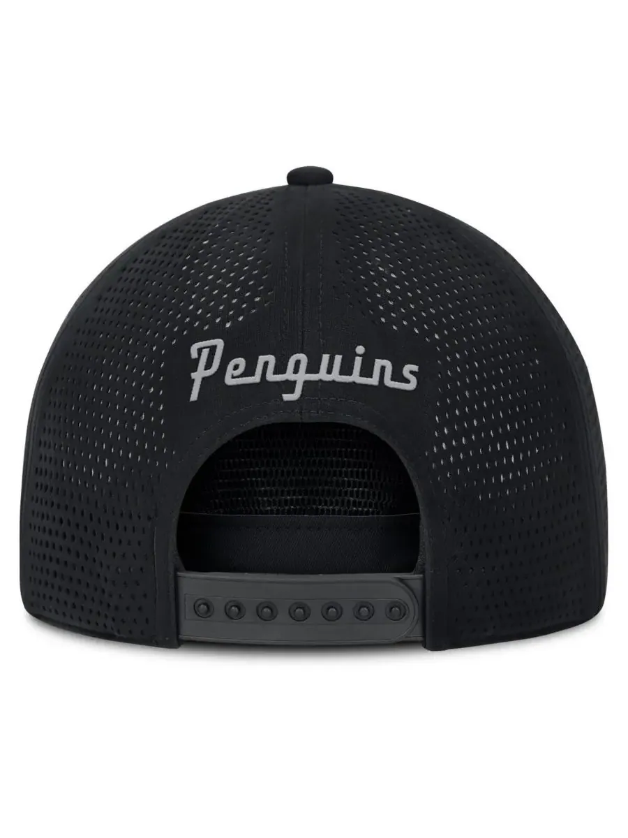 Fanatics Мужская черная регулируемая бейсболка Pittsburgh Penguins Front Office Performance A-Frame — изображение 2 из 4
