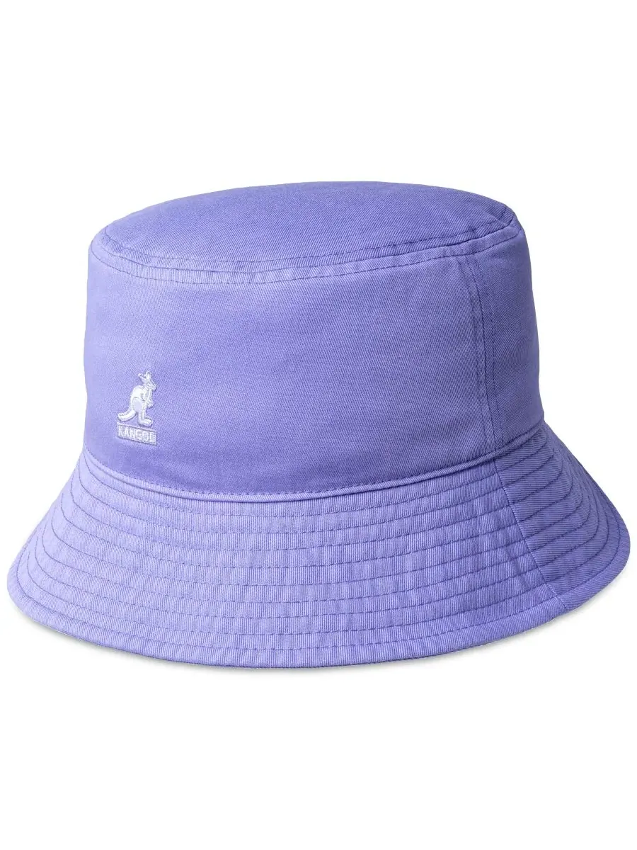 Мужская панама с эффектом потертости Kangol, iced лиловый
