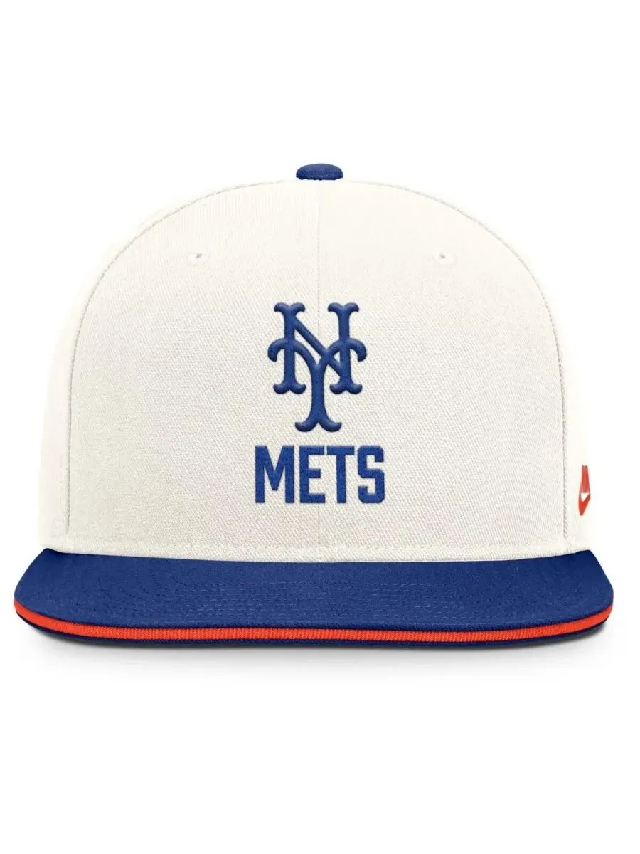 Кепка-снапбек с высокой тульей и плоским козырьком, модель New York Mets Cooperstown Pro Dri-FIT — изображение 4 из 4