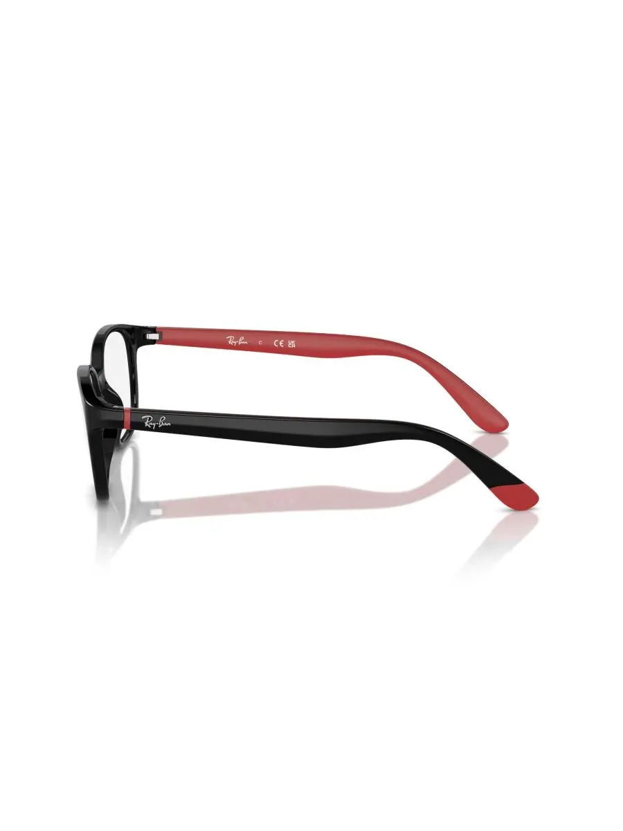 Детские очки, RB1632 Ray-Ban — изображение 4 из 6, черный красный