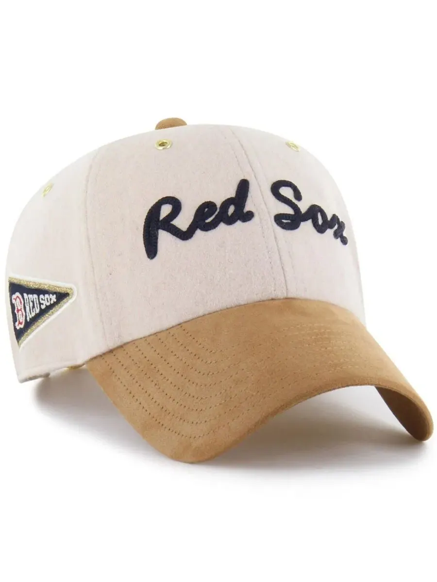 Кепка с козырьком Boston Red Sox Script Charm Clean Up '47 Brand