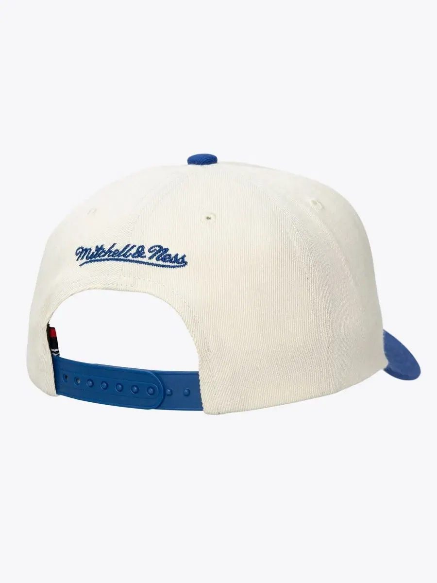 Кепка-снэпбек с вышивкой Retro Lines Mitchell & Ness — изображение 2 из 3, бежевый