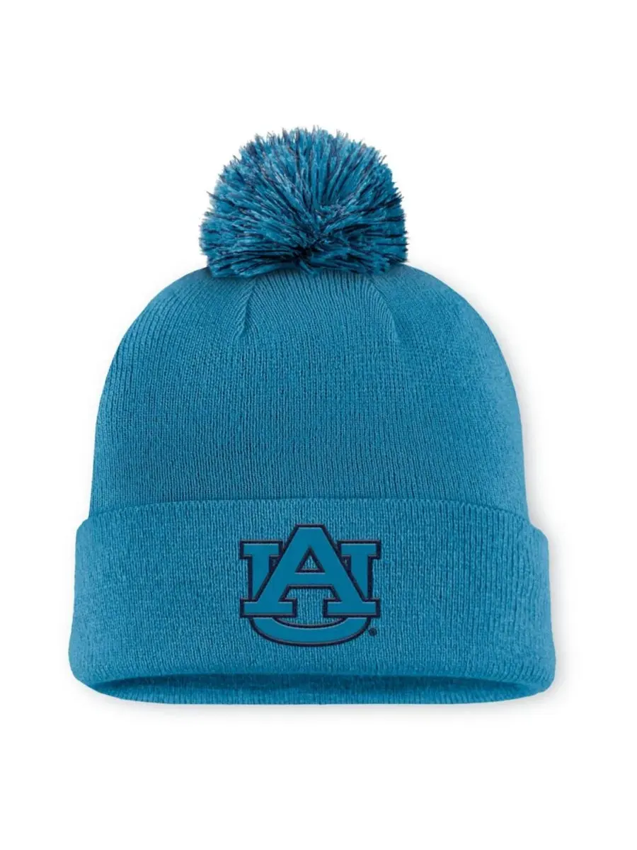 Шапка вязаная с отворотом и помпоном Primetime Peak Campus Cuffed Knit Hat Nike