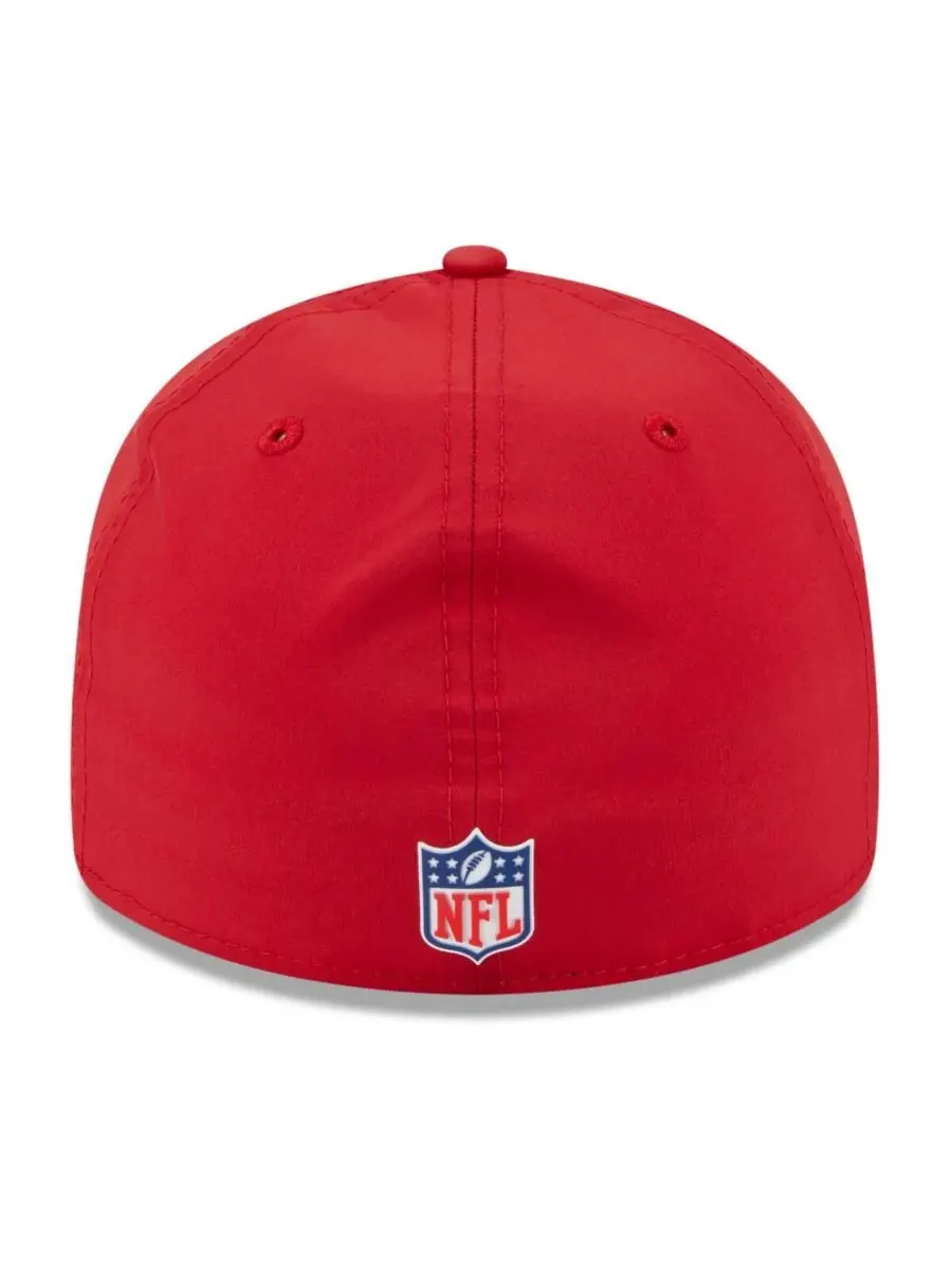 Мужская алая кепка San Francisco 49ers 2025 Sideline Retro Crown 59FIFTY Fitted Hat New Era — изображение 3 из 5, алый