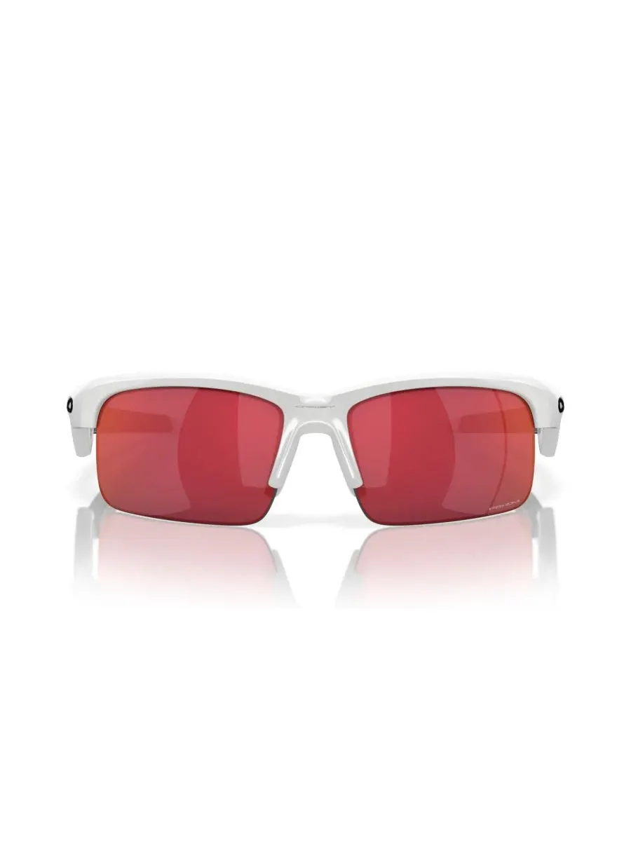 Детские солнцезащитные очки Capacitor Youth Fit Oj9013 Oakley JR — изображение 2 из 6, белый красный