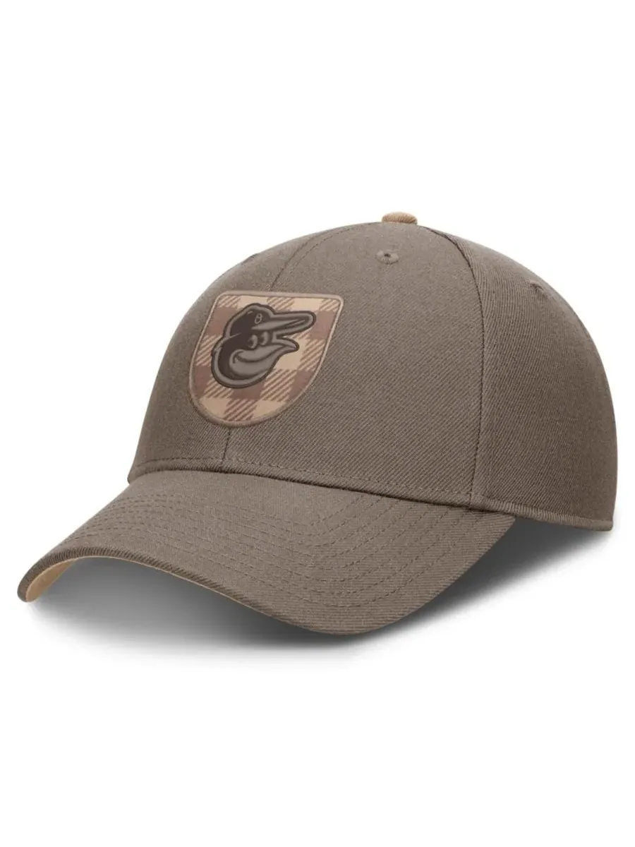 Бейсболка Nike с высокой посадкой, с эмблемой Baltimore Orioles