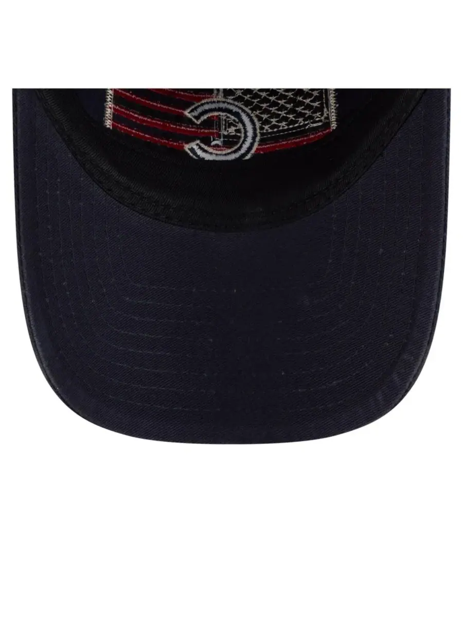 Кепка с вышивкой Americana Flag 9TWENTY New Era — изображение 2 из 5, темно-синий