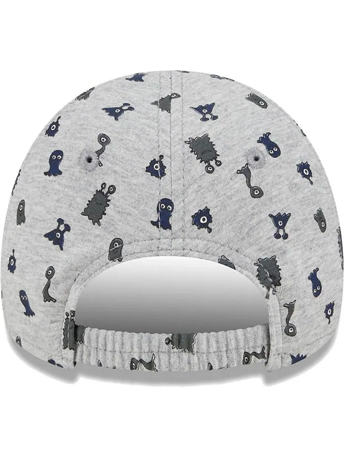 Серая гибкая шляпа Dallas Cowboys Critter 9FORTY для маленьких мальчиков и девочек New Era — изображение 4 из 4, серый