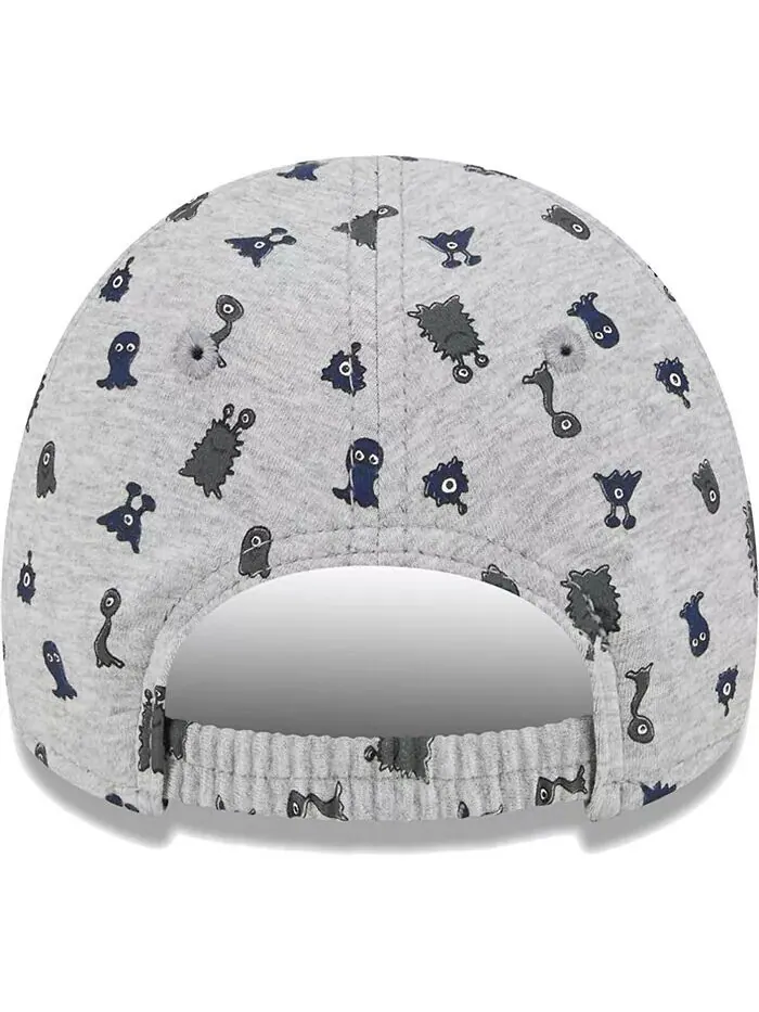 Серая гибкая шляпа Dallas Cowboys Critter 9FORTY для маленьких мальчиков и девочек New Era — изображение 4 из 4