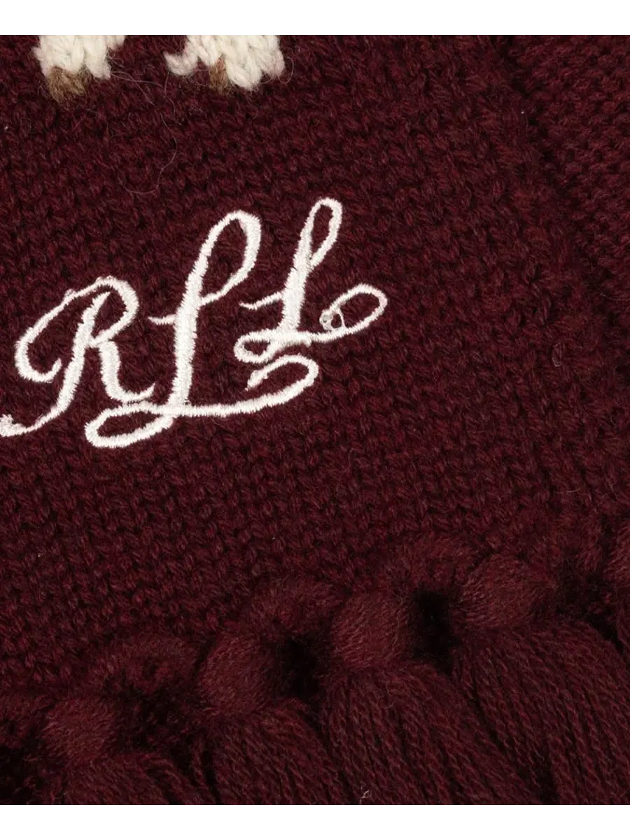 Шарф с мотивом Jack Russell Lauren Ralph Lauren — изображение 4 из 4, красный