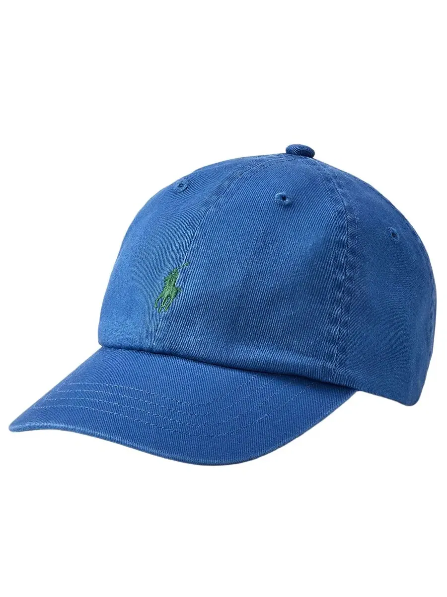 Бейсболка из хлопкового твила с изогнутым козырьком Polo Ralph Lauren, Dusty Azure