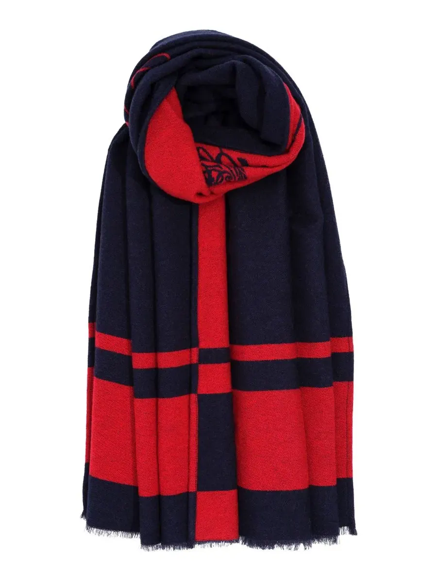 Палантин с жаккардовым гербом Lauren Ralph Lauren