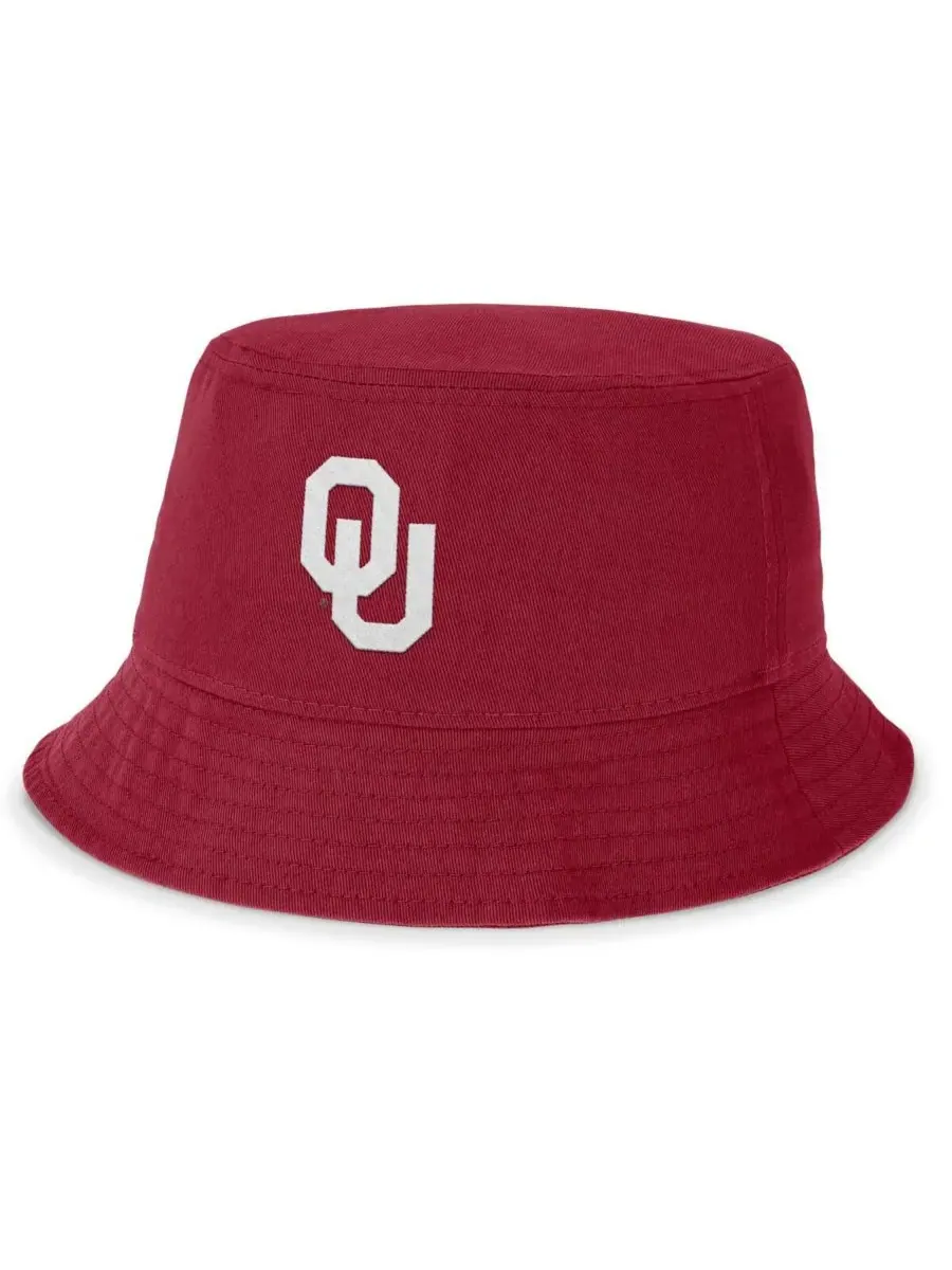 Jordan Мужская панама Oklahoma Sooners Local Apex цвета малиновой хаки