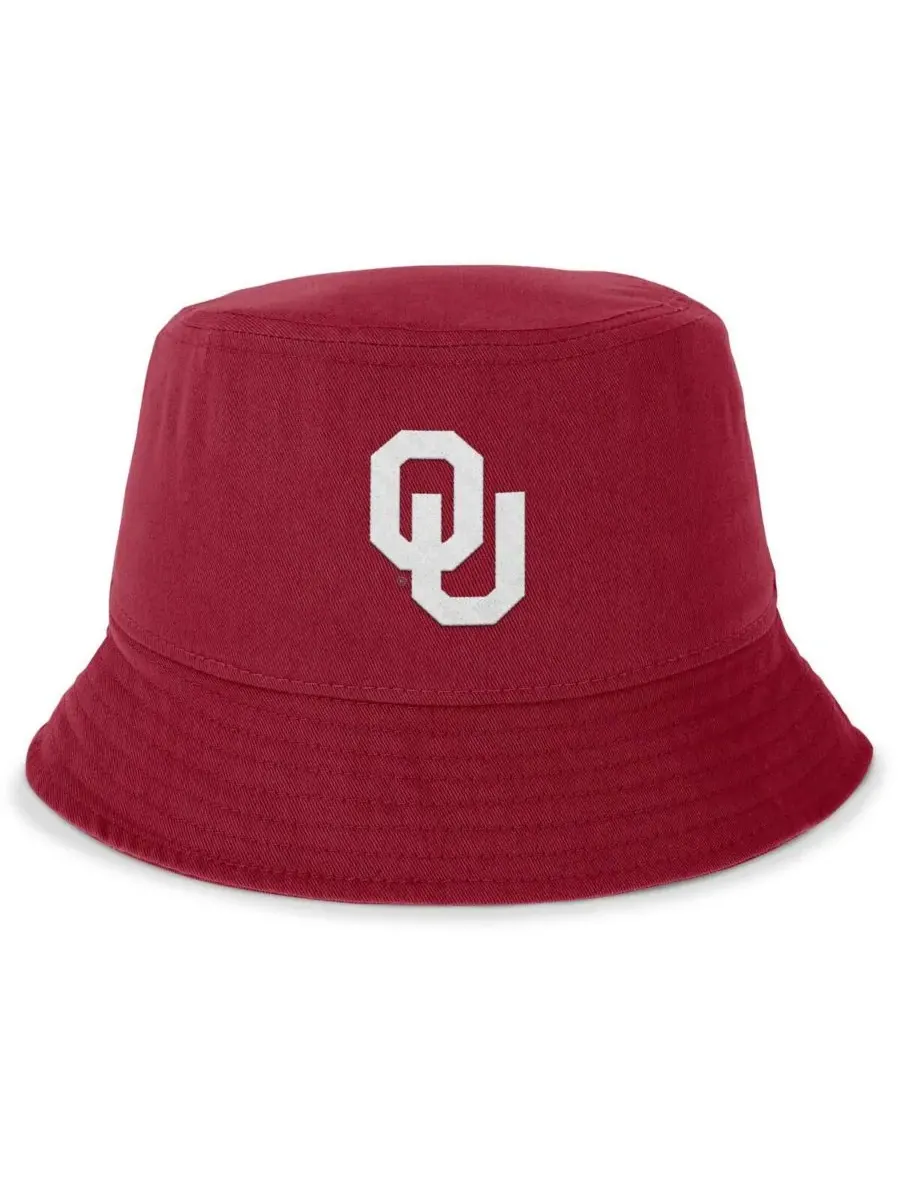Jordan Мужская панама Oklahoma Sooners Local Apex цвета малиновой хаки — изображение 2 из 4, красный