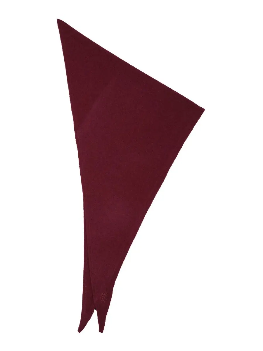 Шарф Wool Knit Triangle Lauren Ralph Lauren — изображение 2 из 6, красный