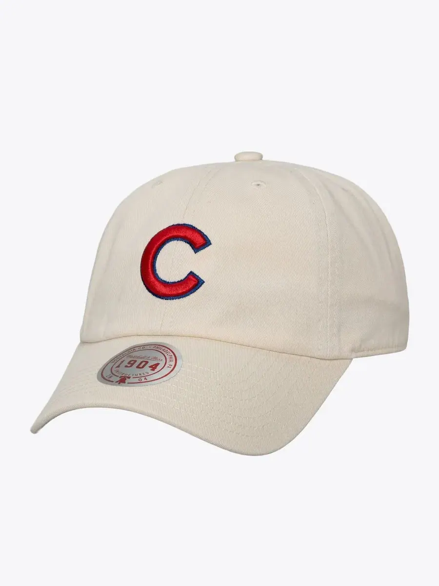 Кепка с эмблемой Chicago Cubs Off-Season 1904 Strapback Mitchell & Ness