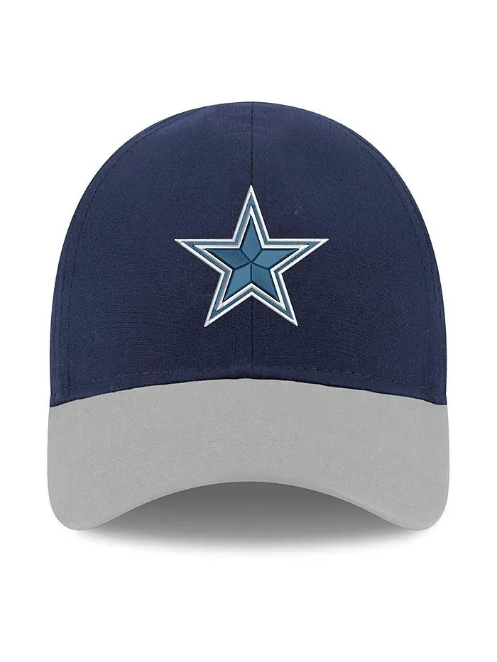 Темно-синяя, серебристая регулируемая шапка Dallas Cowboys для мальчиков и девочек My 1st 9TWENTY — изображение 2 из 4