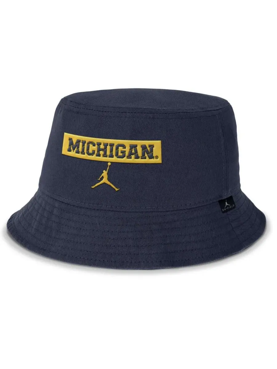 Jordan Мужская темно-синяя панама Michigan Wolverines Apex