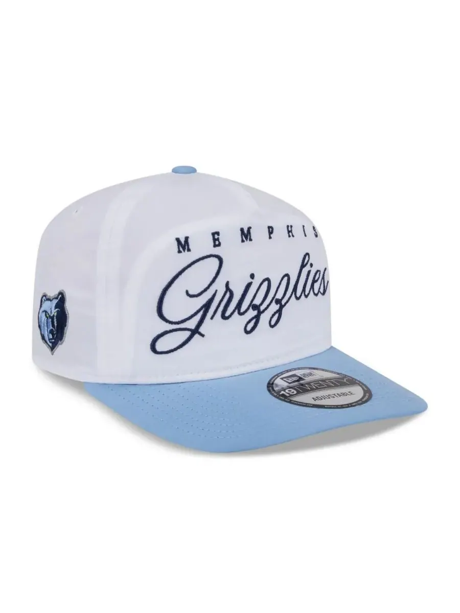 New Era Мужская кепка Memphis Grizzlies 2025 NBA Draft On-Stage из нейлона, размер 19TWENTY