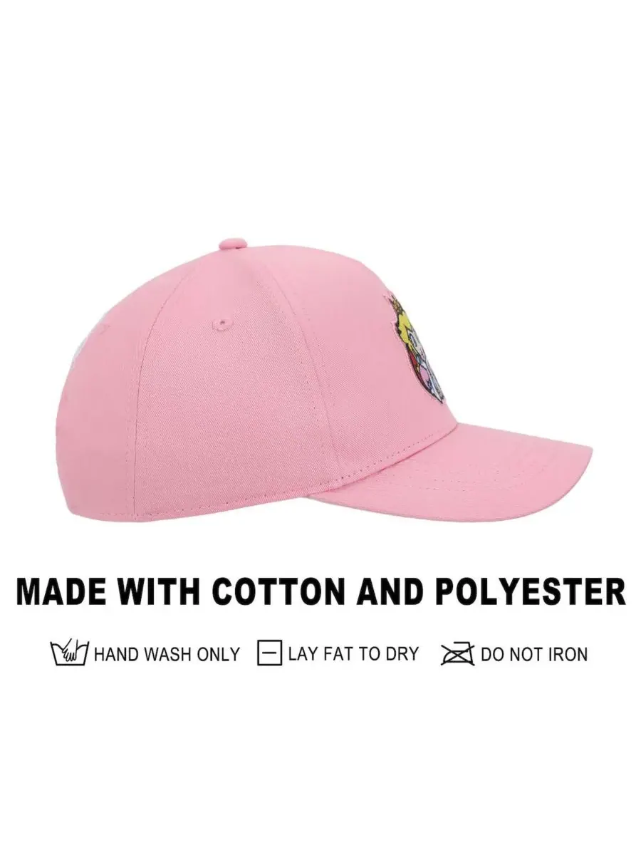 SUPER MARIO Boys Bros Princess Peach Cap — изображение 6 из 7, розовый