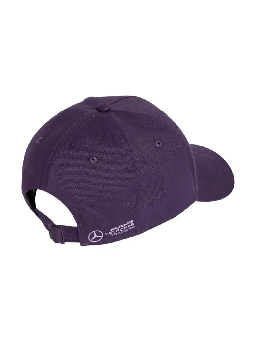 Кепка Mercedes-AMG Petronas F1 Team Premium Woven Adjustable Hat adidas — изображение 3 из 3, темный фиолетовый