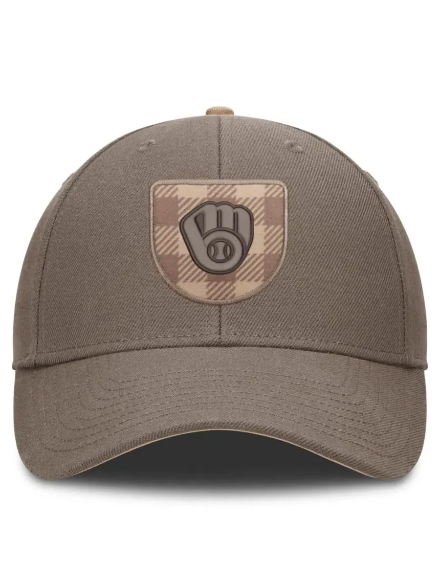 Бейсболка Nike с вышивкой Milwaukee Brewers — изображение 2 из 5