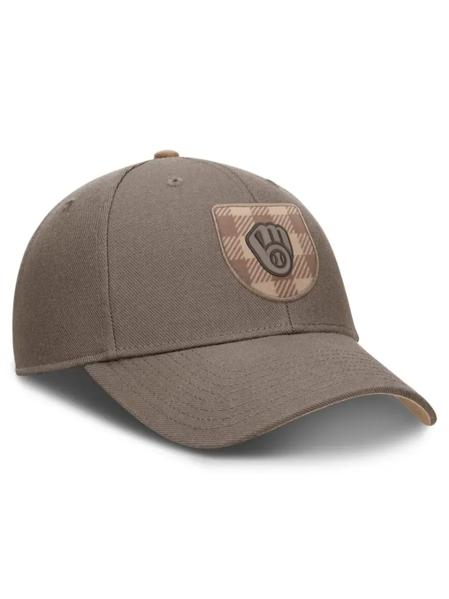 Бейсболка Nike с вышивкой Milwaukee Brewers — изображение 3 из 5