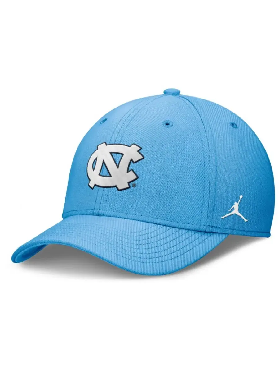 Кепка с вышивкой North Carolina Tar Heels Rise Swoosh Dri-FIT Flex Jordan