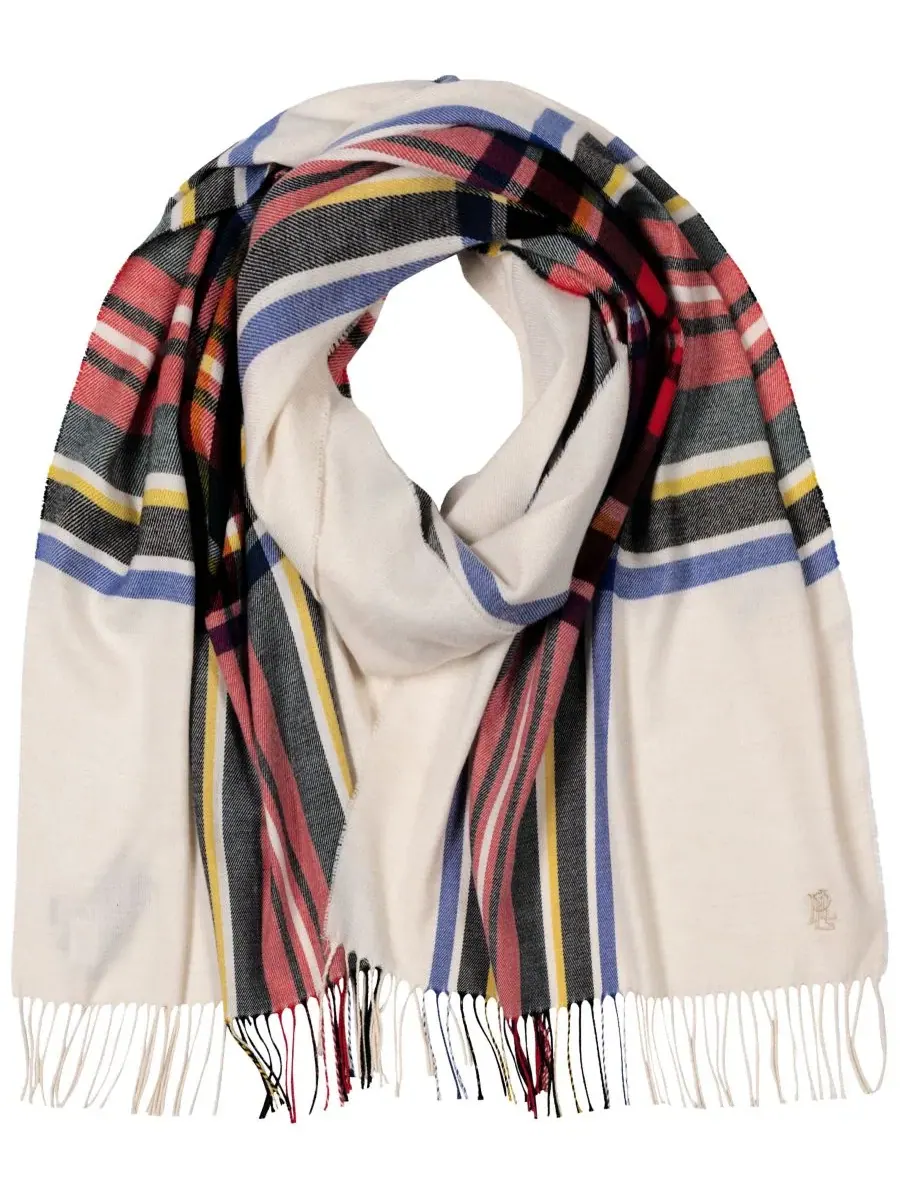 Шарф с принтом Exploded Plaid Merino Lauren Ralph Lauren