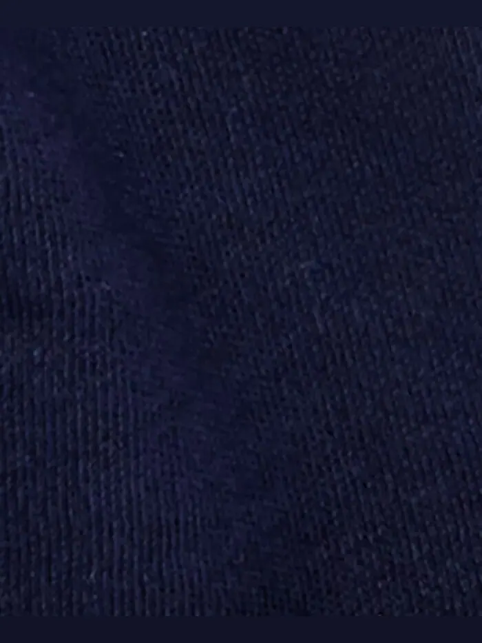 Складная шапочка из хлопкового трикотажа для маленьких мальчиков Polo Ralph Lauren — изображение 3 из 3, темно-синий