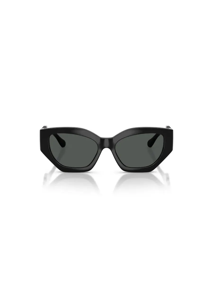 Солнцезащитные очки с геометрической оправой Versace VK4007U — изображение 2 из 6, черный