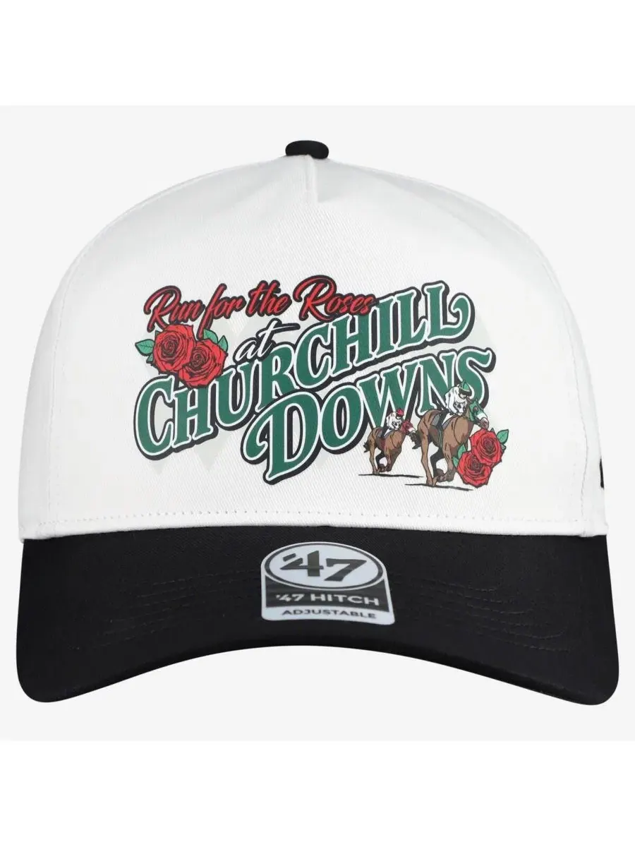 Кепка с регулируемой застежкой с принтом, модель Run For The Roses Churchill Downs Hitch Barstool — изображение 2 из 4