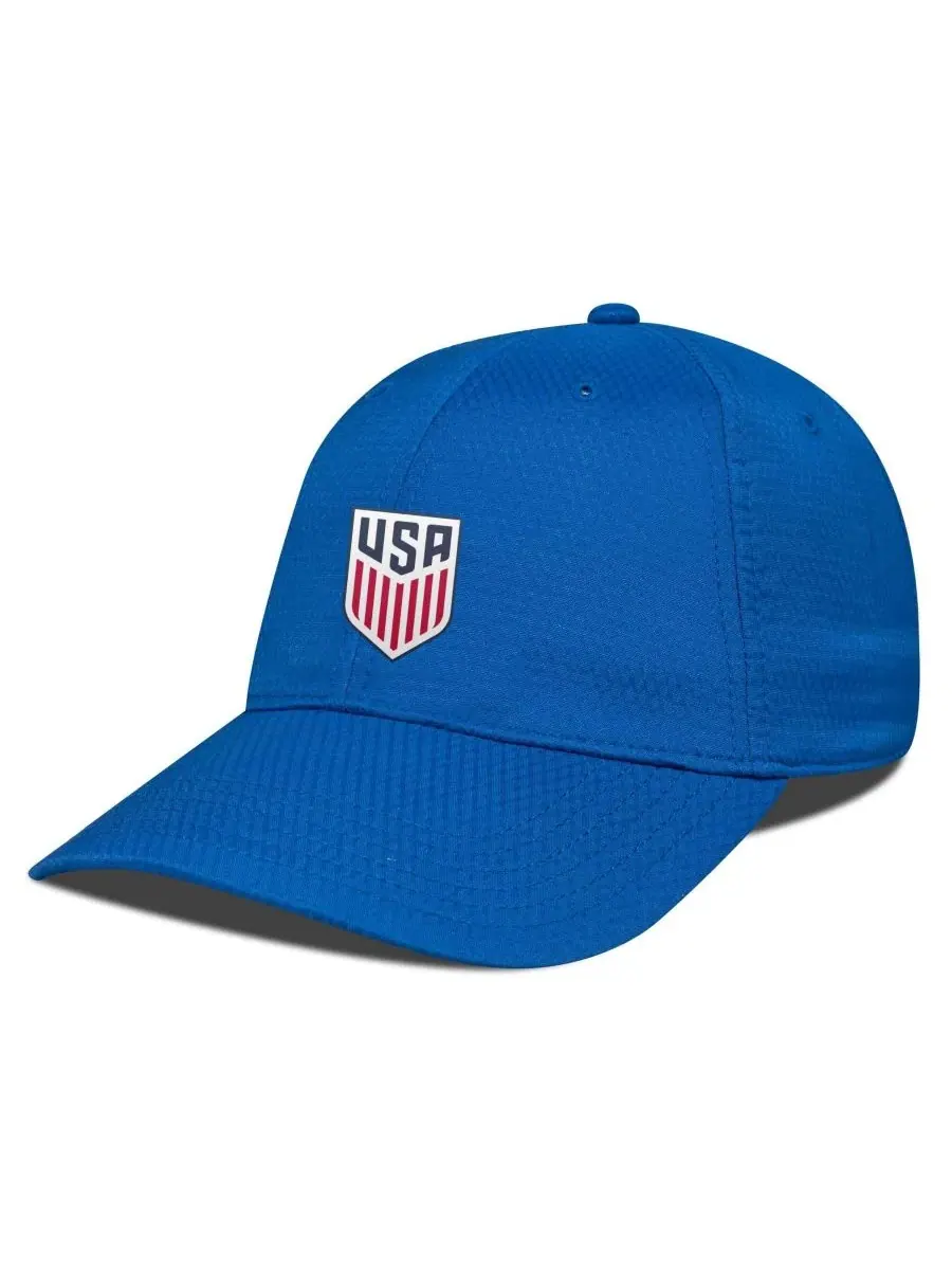 Бейсболка с вышивкой USMNT Matrix Patch LevelWear — синий