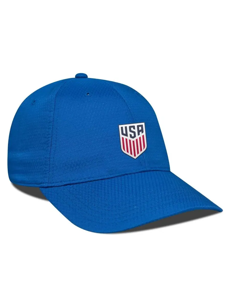 Бейсболка с вышивкой USMNT Matrix Patch LevelWear — изображение 3 из 4, королевский