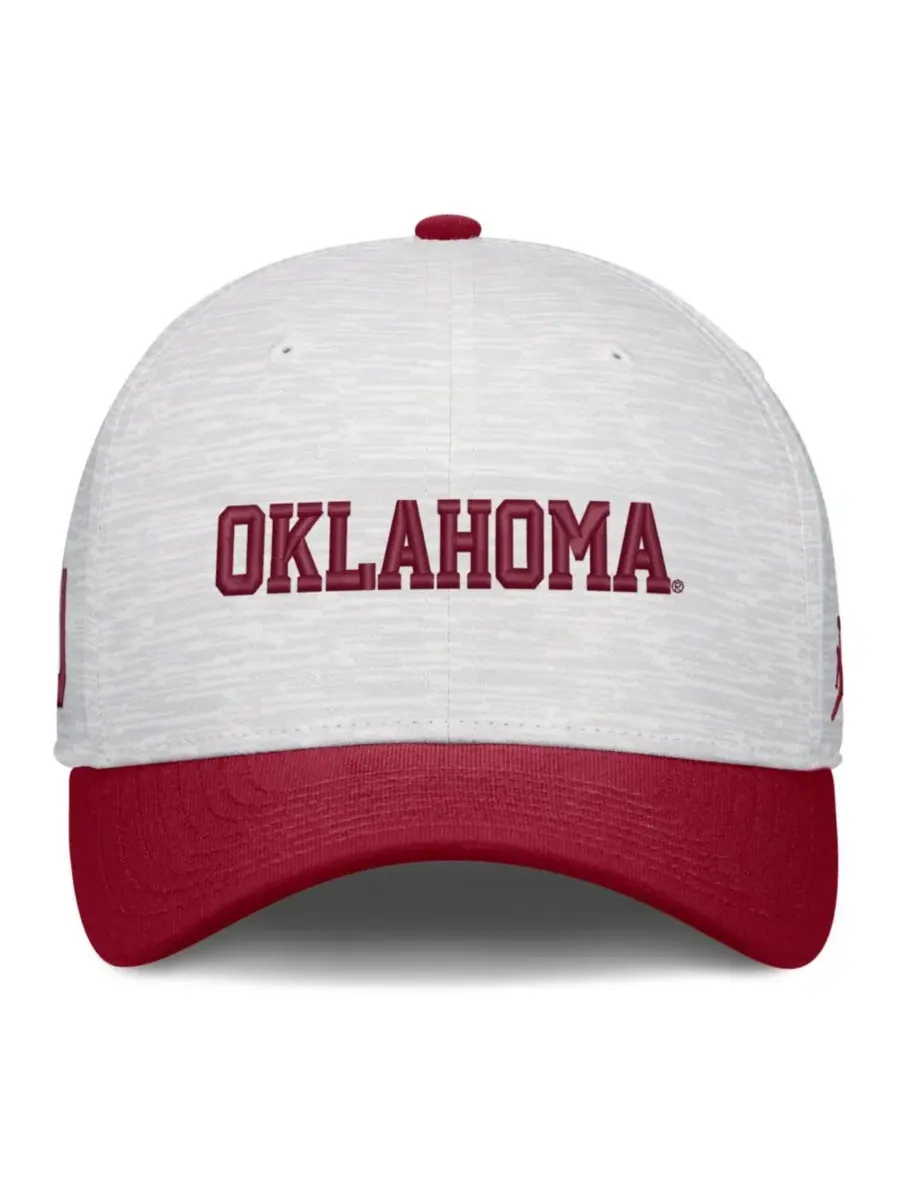 Бейсболка Jordan Oklahoma Sooners Primetime Rise — изображение 2 из 4, белый