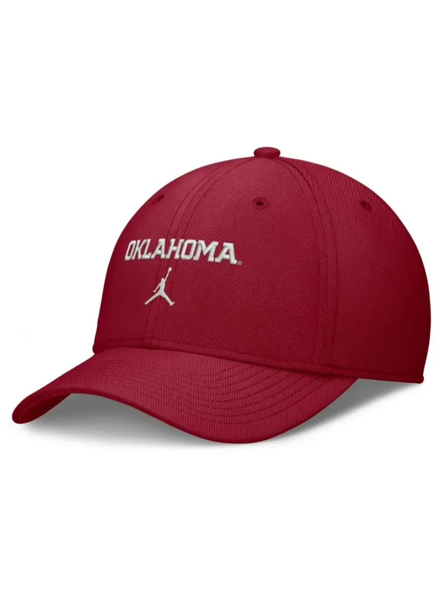 Кепка Oklahoma Sooners Rise On-Field Swoosh Flex Dri-FIT Jordan