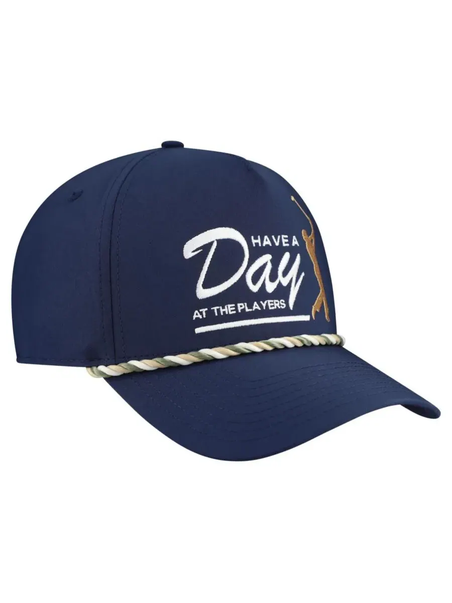 Кепка THE PLAYERS Retro Rope Have A Day Breezy Golf — изображение 3 из 4, темно-синий