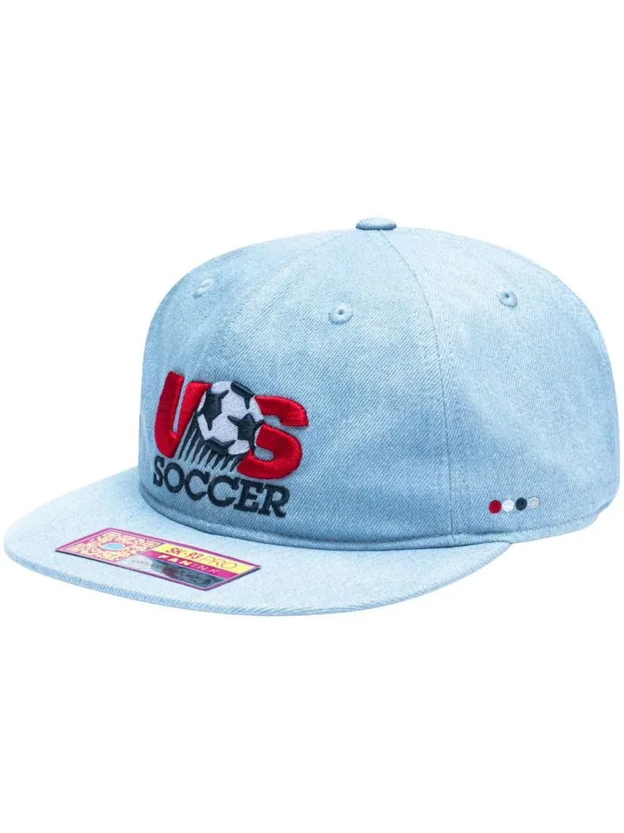 Кепка с вышивкой USMNT Making History Snapback Fan Ink — синий
