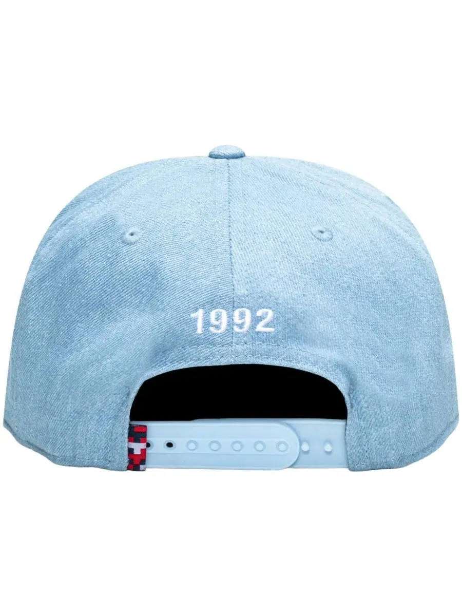 Кепка с вышивкой USMNT Making History Snapback Fan Ink — изображение 3 из 5, светлый синий