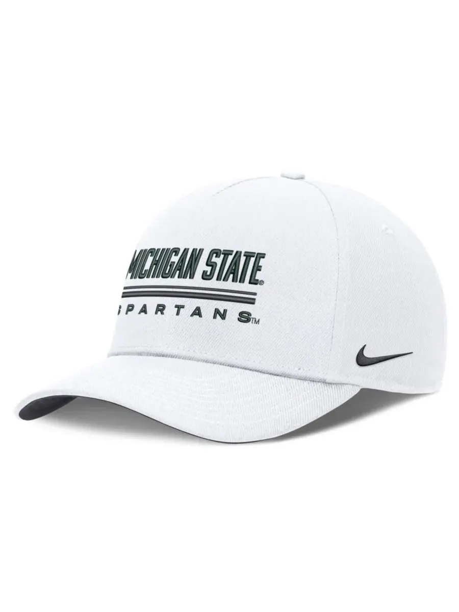 Кепка Nike Michigan State Spartans 2026 Sideline Dri-FIT Rise