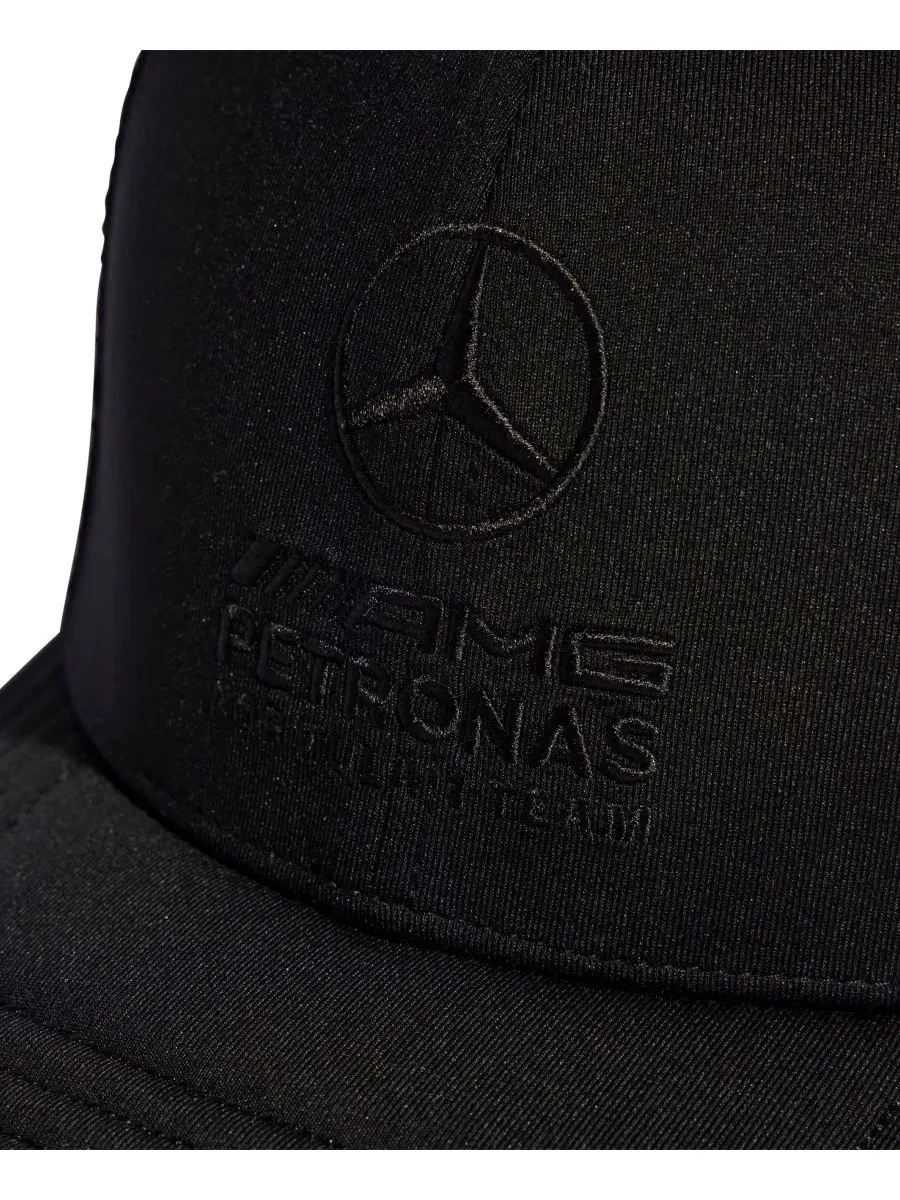 Кепка-тракер Mercedes-AMG Petronas F1 Team Night Trucker Adjustable Hat adidas — изображение 2 из 4, черный