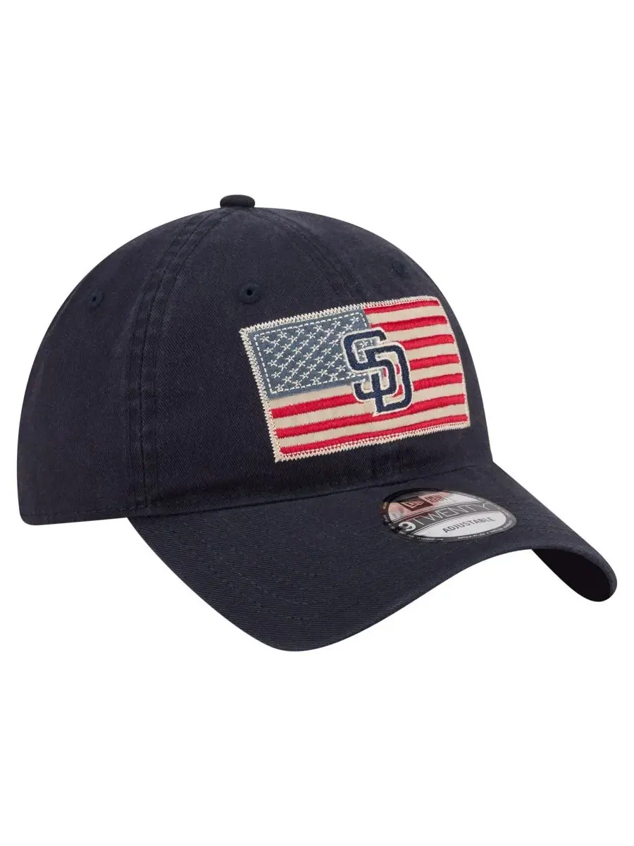 Кепка New Era с вышивкой San Diego Padres — изображение 3 из 5, темно-синий
