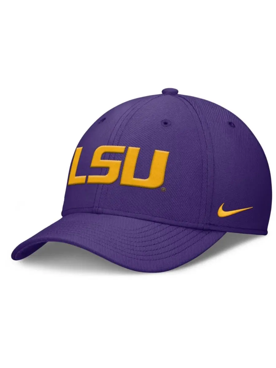 Кепка Nike с вышитым логотипом LSU Tigers