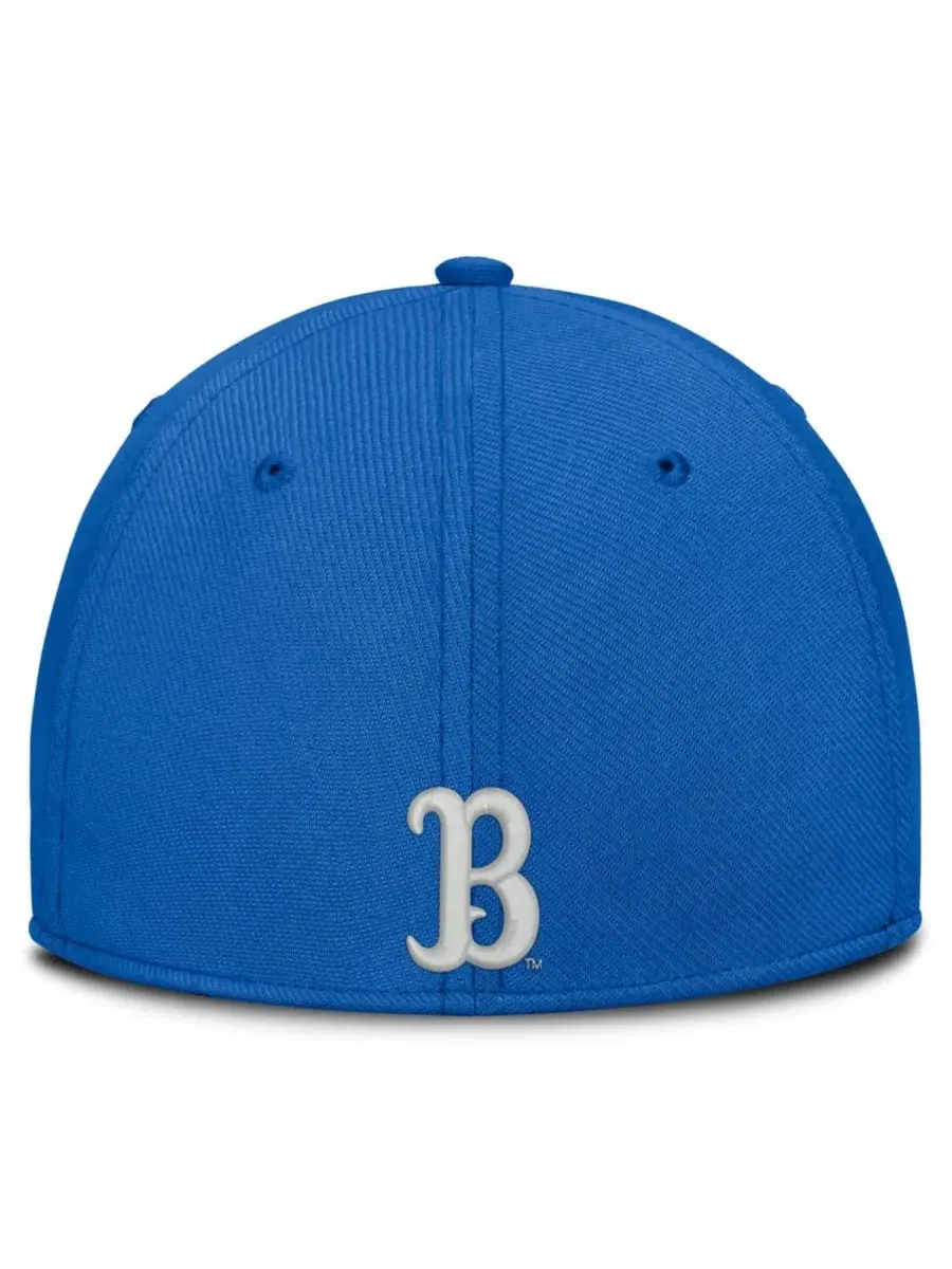 Бейсболка UCLA Bruins Rise On-Field SwooshFlex Dri-FIT Flex Hat Jordan — изображение 2 из 4, синий