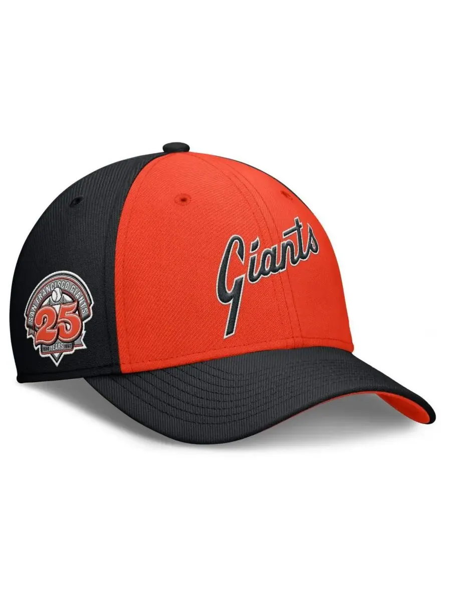 Nike Мужская кепка San Francisco Giants Rise Swoosh Performance Flex