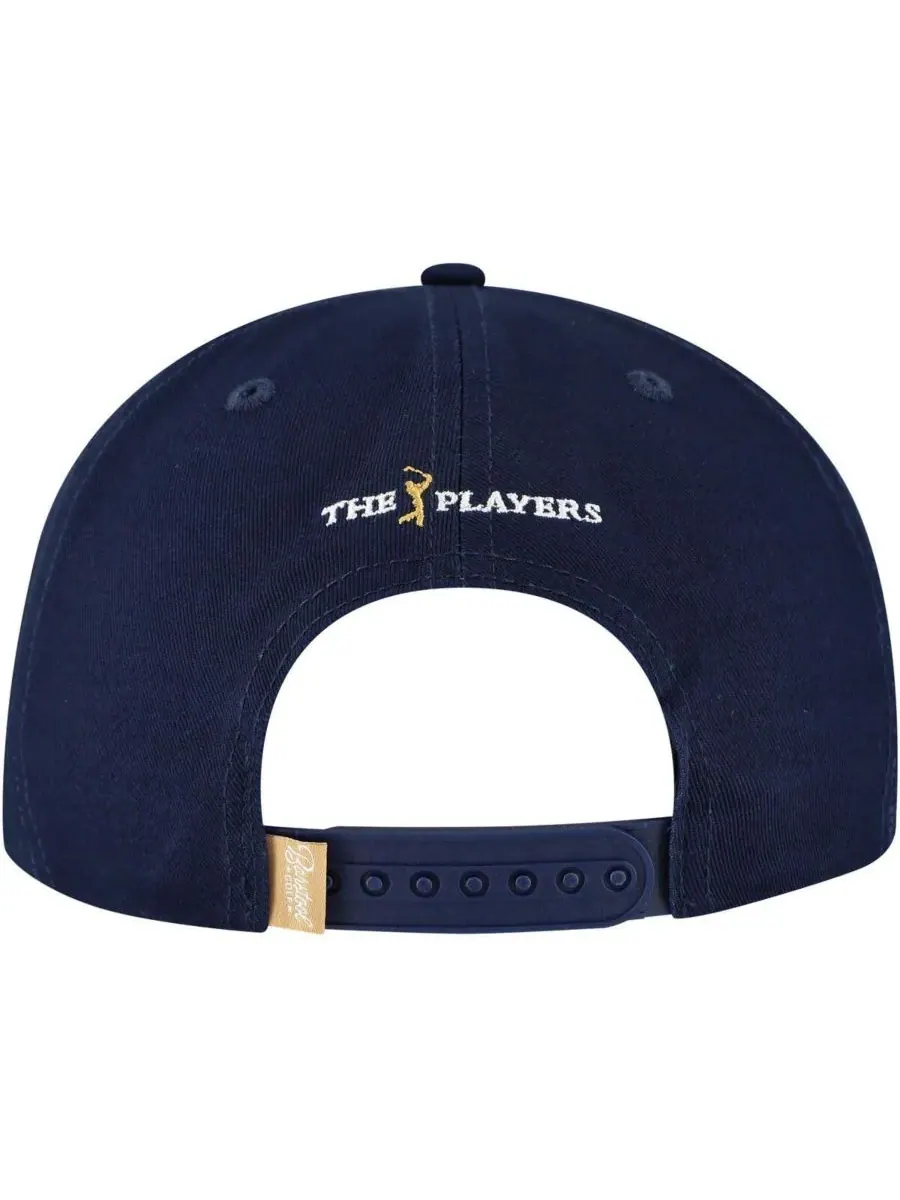 Barstool Golf Мужская темно-синяя бейсболка THE PLAYERS Heritage Retro Snapback 2025 THE PLAYERS — изображение 2 из 4