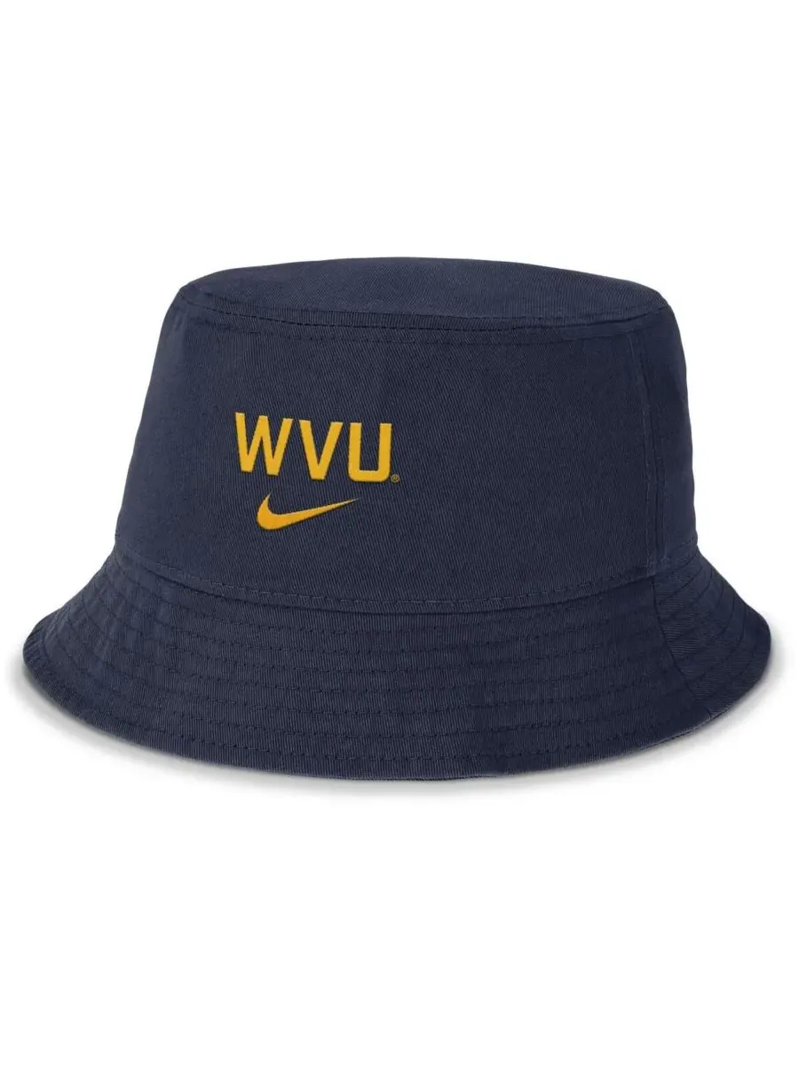 Nike Мужская темно-синяя панама West Virginia Mountaineers Apex Primetime