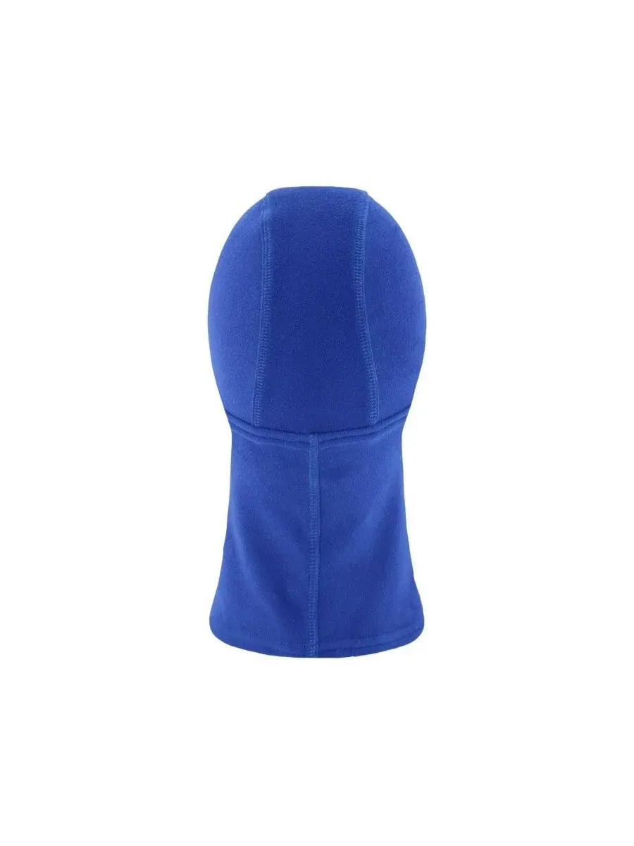 Балаклава флисовая с принтом, модель Brushed Jersey Balaclava Deux par Deux — изображение 3 из 5, синий
